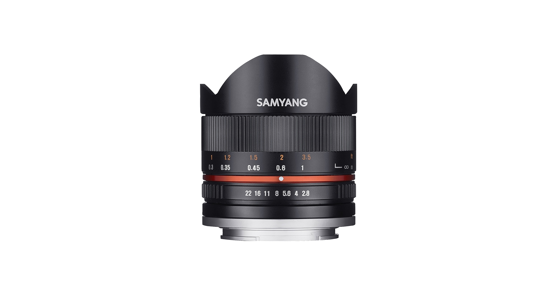 Amazon.com : Samyang 8mm F2.8 UMC Fisheye II (Black) Lens for Fuji